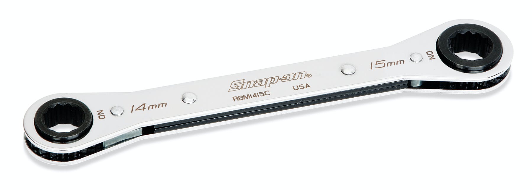 12–13 mm 12-Point Metric 0° Offset Ratcheting Box Wrench | RBM1213C 12–13 mm 12-Point Metric 0° Offset Ratcheting Box Wrench | RBM1213C